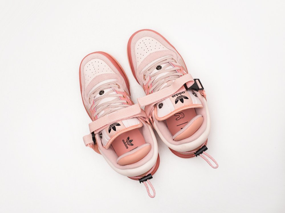 Adidas x Bad Bunny x Forum Low Easter Egg WMNS розовые замша женские (AR20241) - фото 3 Adidas x Bad Bunny x Forum Low Easter Egg WMNS розовые замша женские (AR20241) - фото 3