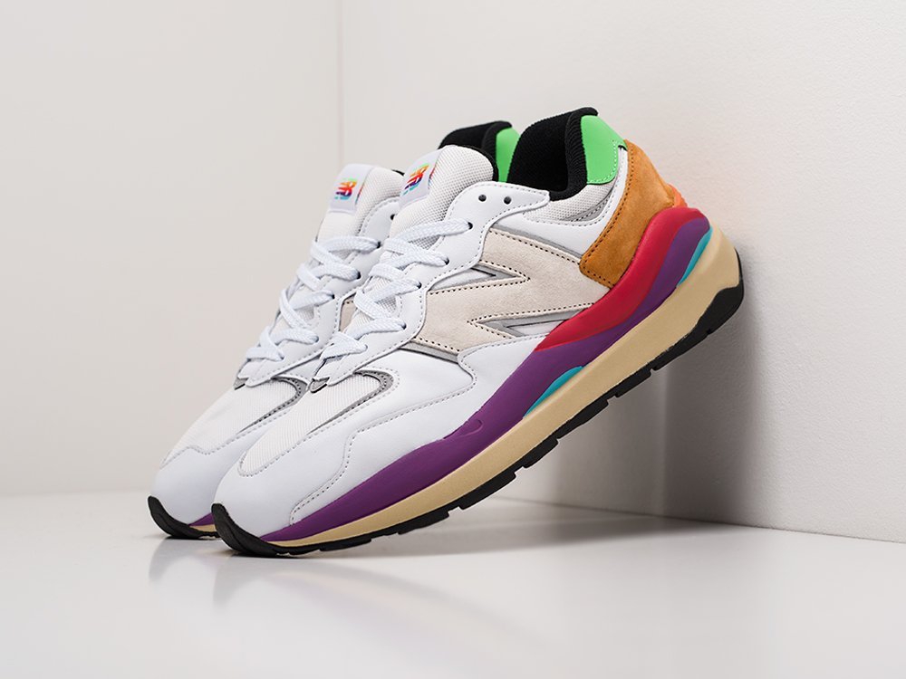 New Balance 5740 белые кожа мужские (AR20257) - фото 2 New Balance 5740 белые кожа мужские (AR20257) - фото 2