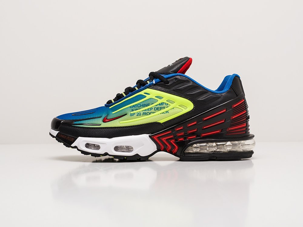 Nike Air Max Plus 3 черные мужские (AR20299) - фото 1 Nike Air Max Plus 3 черные мужские (AR20299) - фото 1