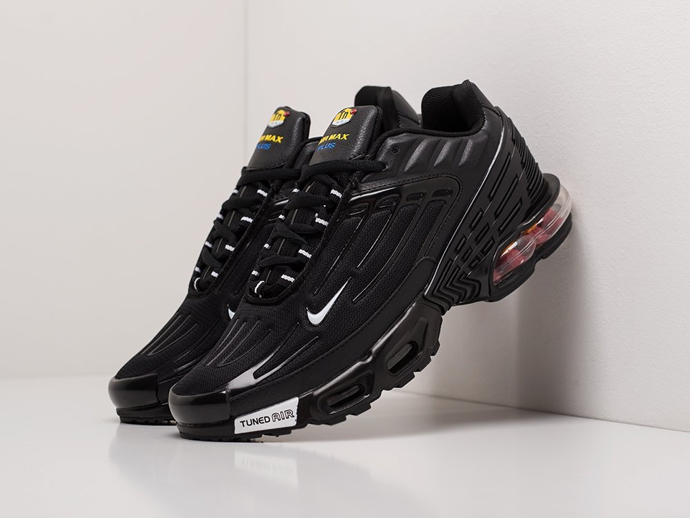 Nike Air Max Plus 3 черные мужские (AR20300) - фото 2 Nike Air Max Plus 3 черные мужские (AR20300) - фото 2