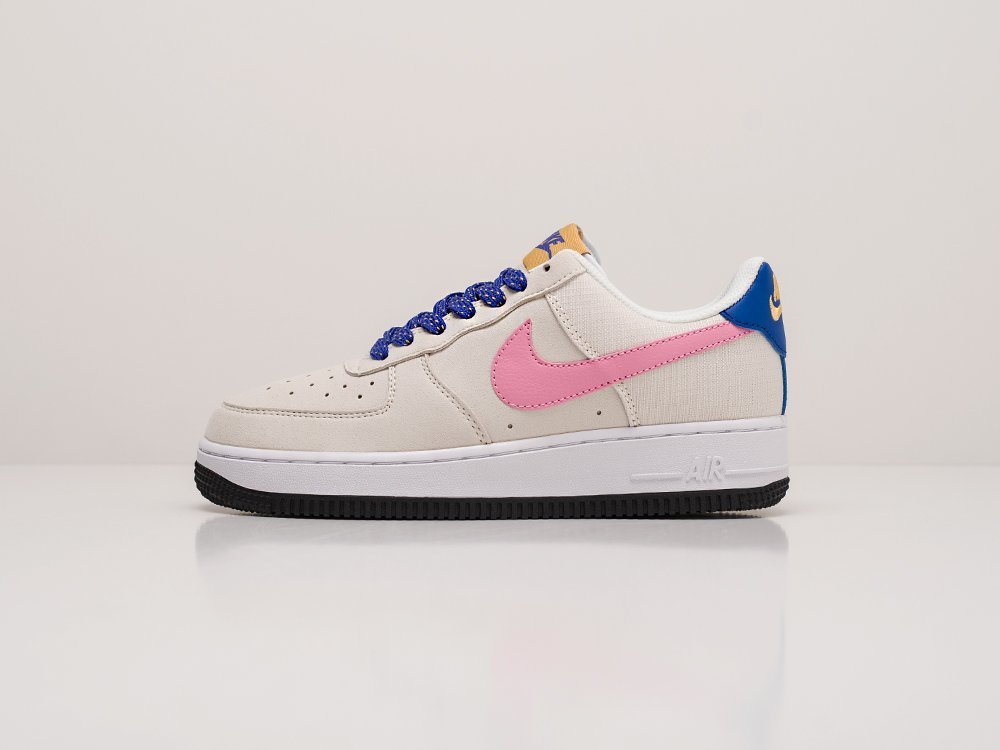 Nike Air Force 1 Low WMNS бежевые кожа женские (AR20301) - фото 1