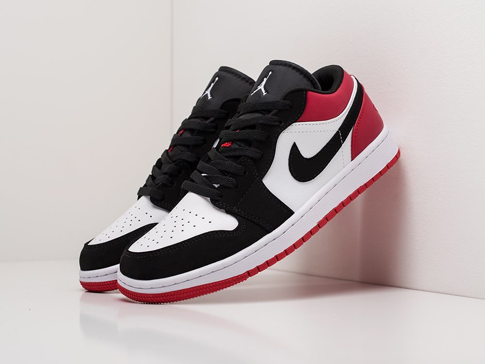 Nike Air Jordan 1 Low белые кожа мужские (AR20422) - фото 2 Nike Air Jordan 1 Low белые кожа мужские (AR20422) - фото 2