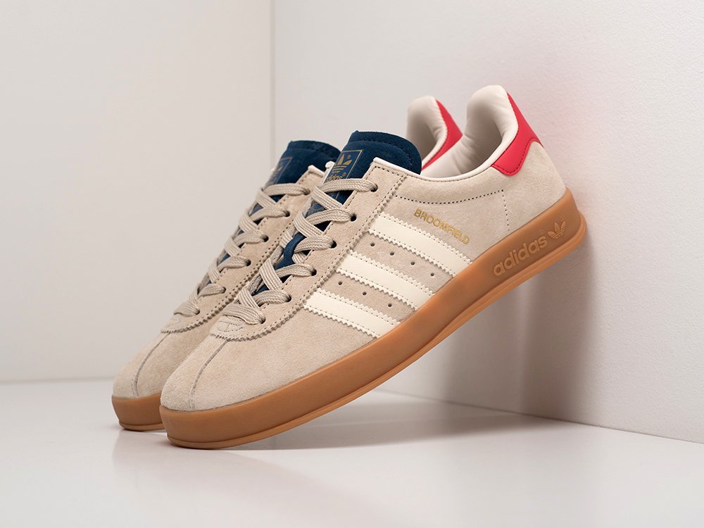 Adidas Broomfield бежевые замша мужские (AR20430) - фото 2 Adidas Broomfield бежевые замша мужские (AR20430) - фото 2