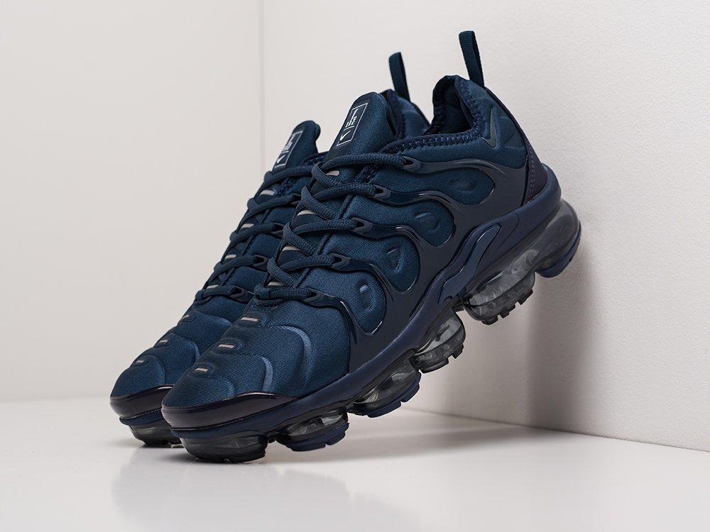 Nike Air VaporMax Plus синие мужские (AR20449) - фото 2 Nike Air VaporMax Plus синие мужские (AR20449) - фото 2