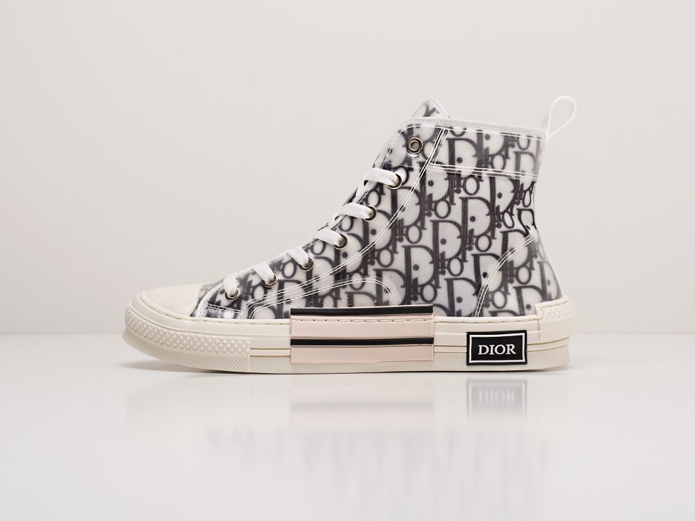 Dior B23 High белые текстиль мужские (AR20464) - фото 1 Dior B23 High белые текстиль мужские (AR20464) - фото 1