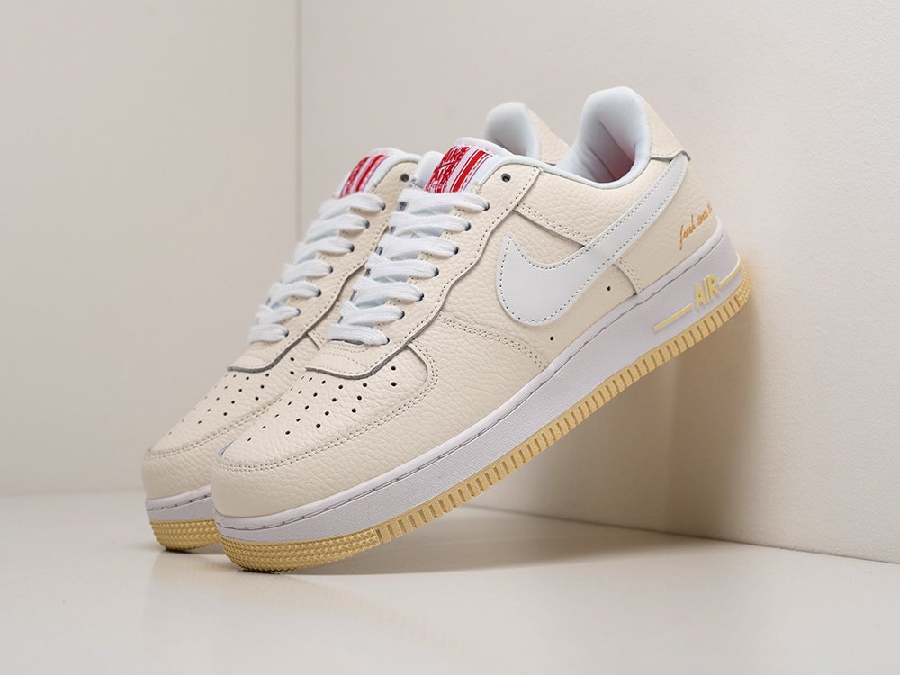 Nike Air Force 1 Low бежевые кожа мужские (AR20488) - фото 2