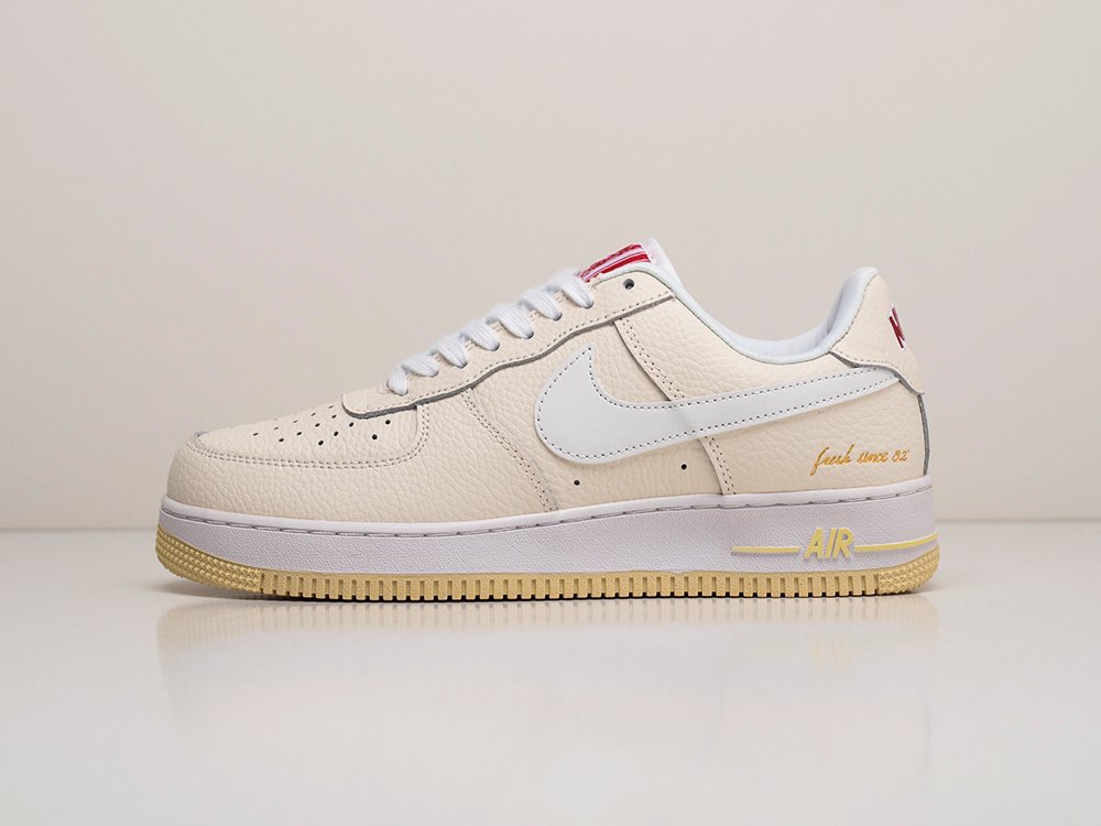 Nike Air Force 1 Low бежевые кожа мужские (AR20488) - фото 1 Nike Air Force 1 Low бежевые кожа мужские (AR20488) - фото 1