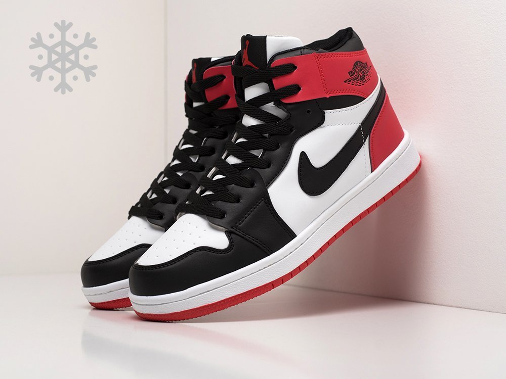 Nike Air Jordan 1 Winter черные кожа мужские (AR20493) - фото 2