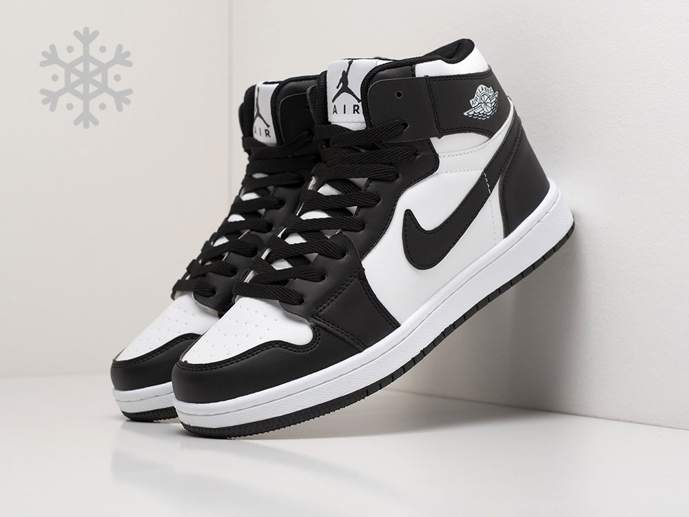 Nike Air Jordan 1 Winter черные кожа мужские (AR20494) - фото 2
