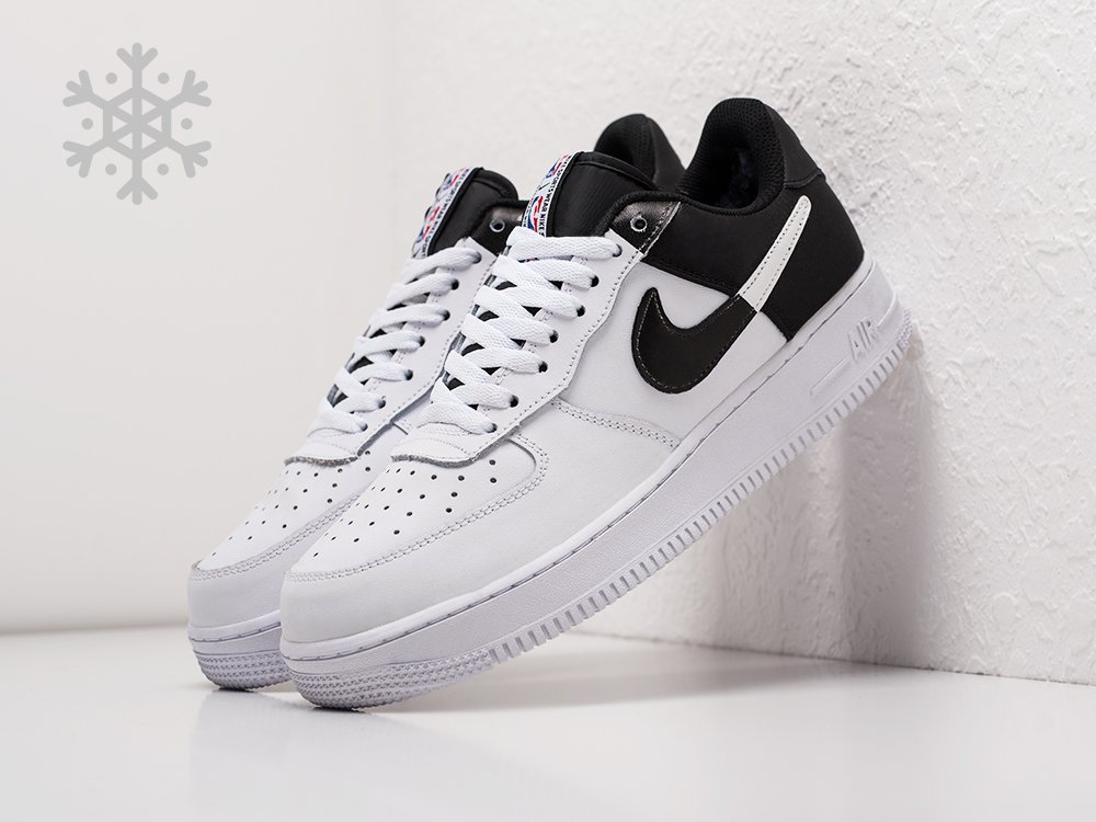 Nike Air Force 1 07 LV8 1 белые кожа мужские (AR20529) - фото 2 Nike Air Force 1 07 LV8 1 белые кожа мужские (AR20529) - фото 2