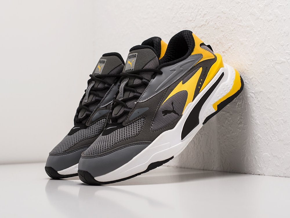 мужские кроссовки Puma RS-Fast Grey / Yellow / White