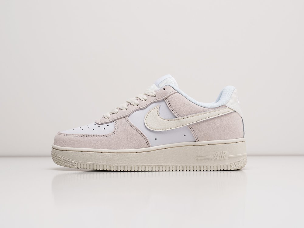 женские кроссовки Nike Air Force 1 Low WMNS White / Beige / White