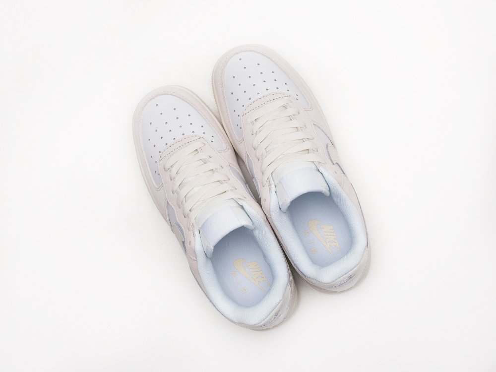 женские кроссовки Nike Air Force 1 Low WMNS White / Beige / White