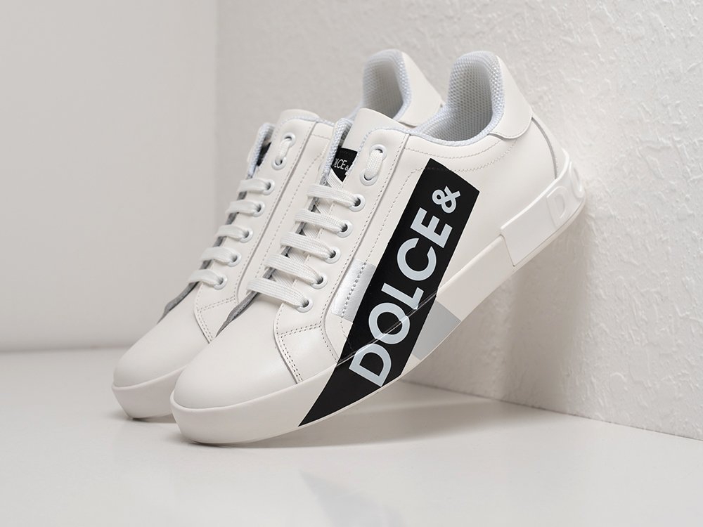 Dolce & Gabbana Porotfino белые кожа мужские (AR20828) - фото 1 Dolce & Gabbana Porotfino белые кожа мужские (AR20828) - фото 1