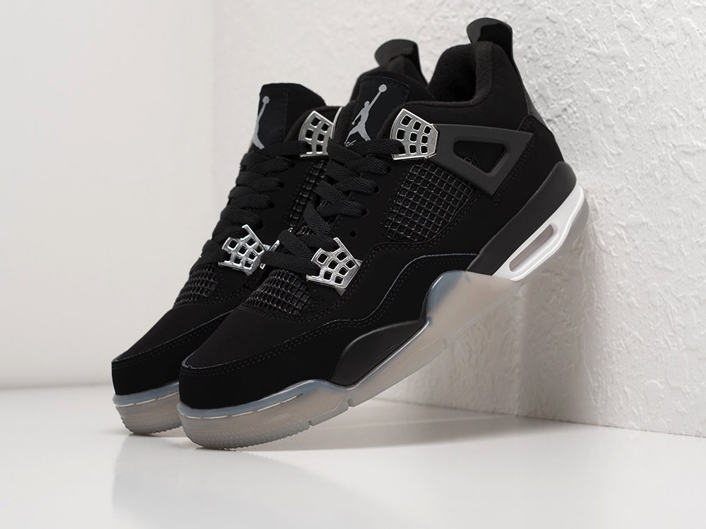 мужские кроссовки Nike Air Jordan 4 Retro Black / White