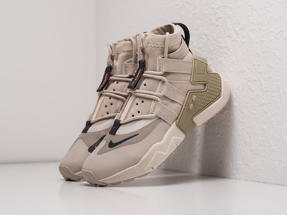 Nike Air Huarache Gripp серые текстиль мужские (AR21094) - фото 2 Nike Air Huarache Gripp серые текстиль мужские (AR21094) - фото 2