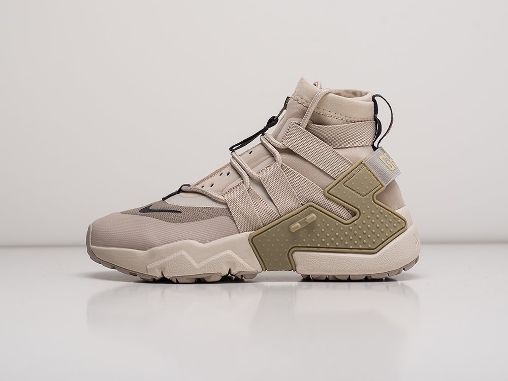 Nike Air Huarache Gripp серые текстиль мужские (AR21094) - фото 1 Nike Air Huarache Gripp серые текстиль мужские (AR21094) - фото 1