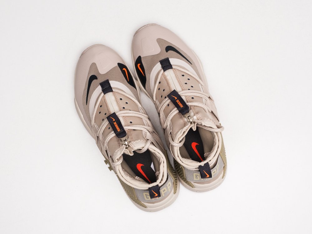 Nike Air Huarache Gripp серые текстиль мужские (AR21094) - фото 3 Nike Air Huarache Gripp серые текстиль мужские (AR21094) - фото 3