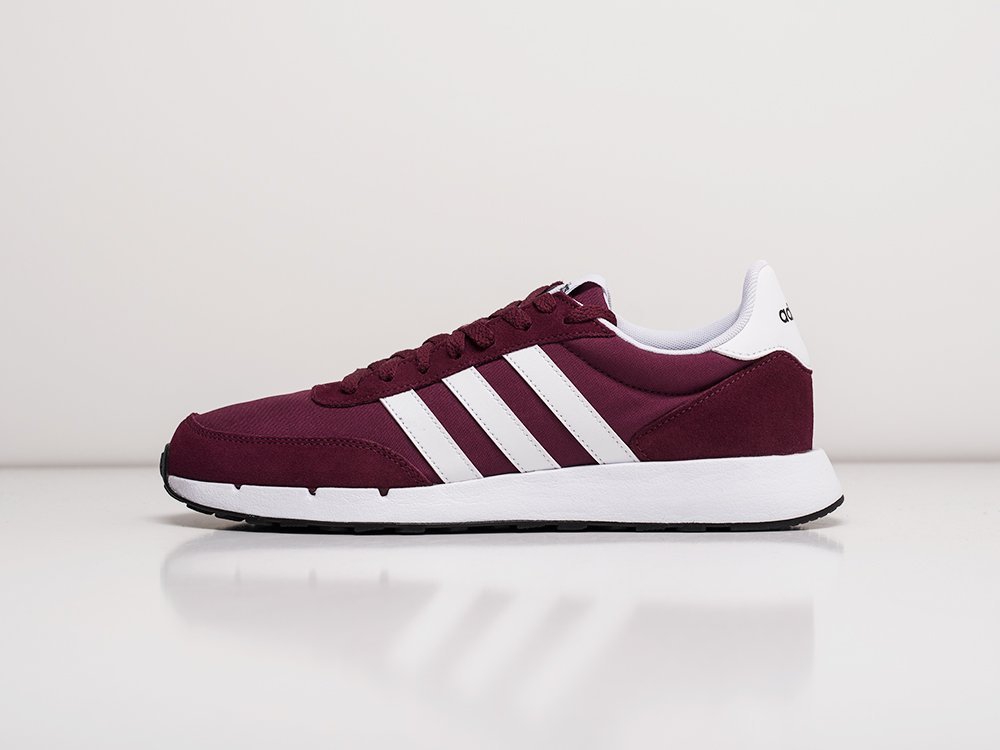 Adidas RUN 60S 2.0 бордовые замша мужские (AR21139) - фото 1 Adidas RUN 60S 2.0 бордовые замша мужские (AR21139) - фото 1
