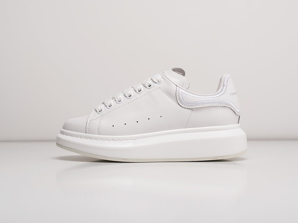 Alexander McQueen Lace-Up Sneaker белые кожа женские (AR21144) - фото 1 Alexander McQueen Lace-Up Sneaker белые кожа женские (AR21144) - фото 1