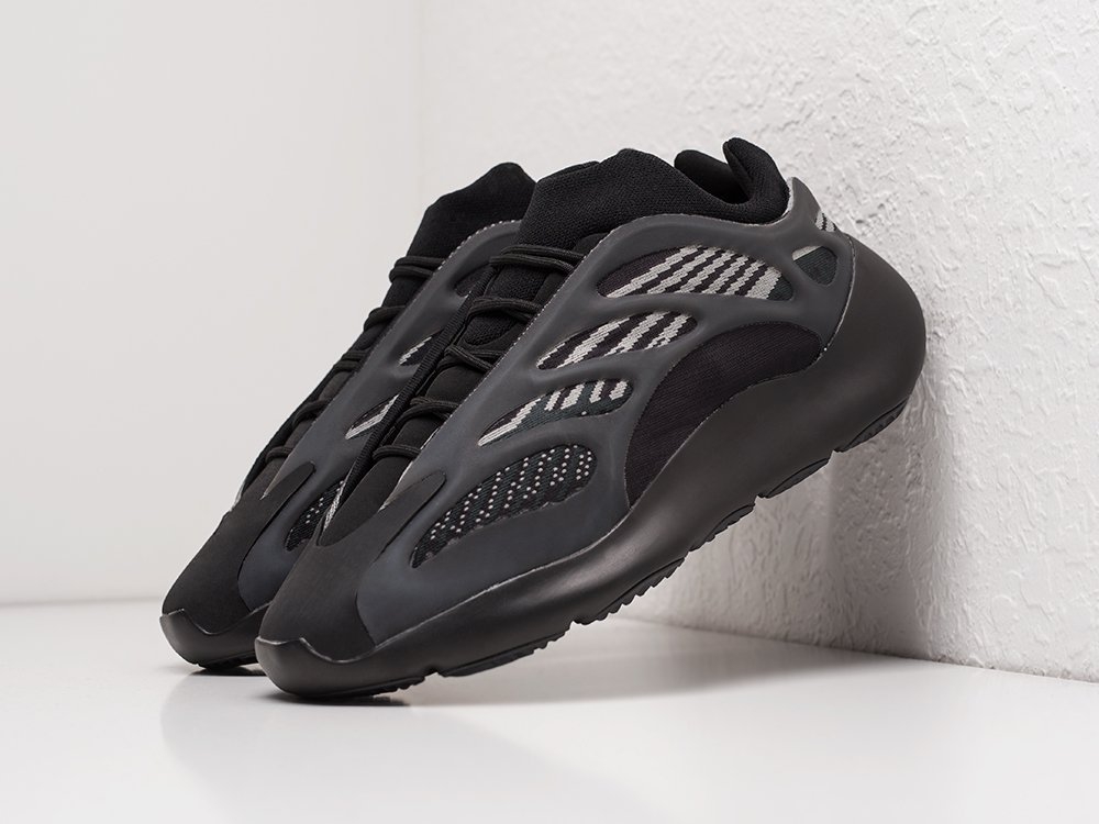 Adidas Yeezy Boost 700 v3 черные текстиль мужские (AR21314) - фото 2