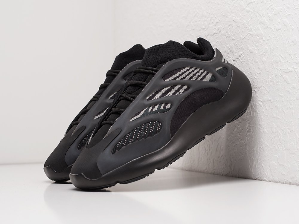 Adidas Yeezy Boost 700 v3 черные текстиль мужские (AR21314) - фото 2 Adidas Yeezy Boost 700 v3 черные текстиль мужские (AR21314) - фото 2