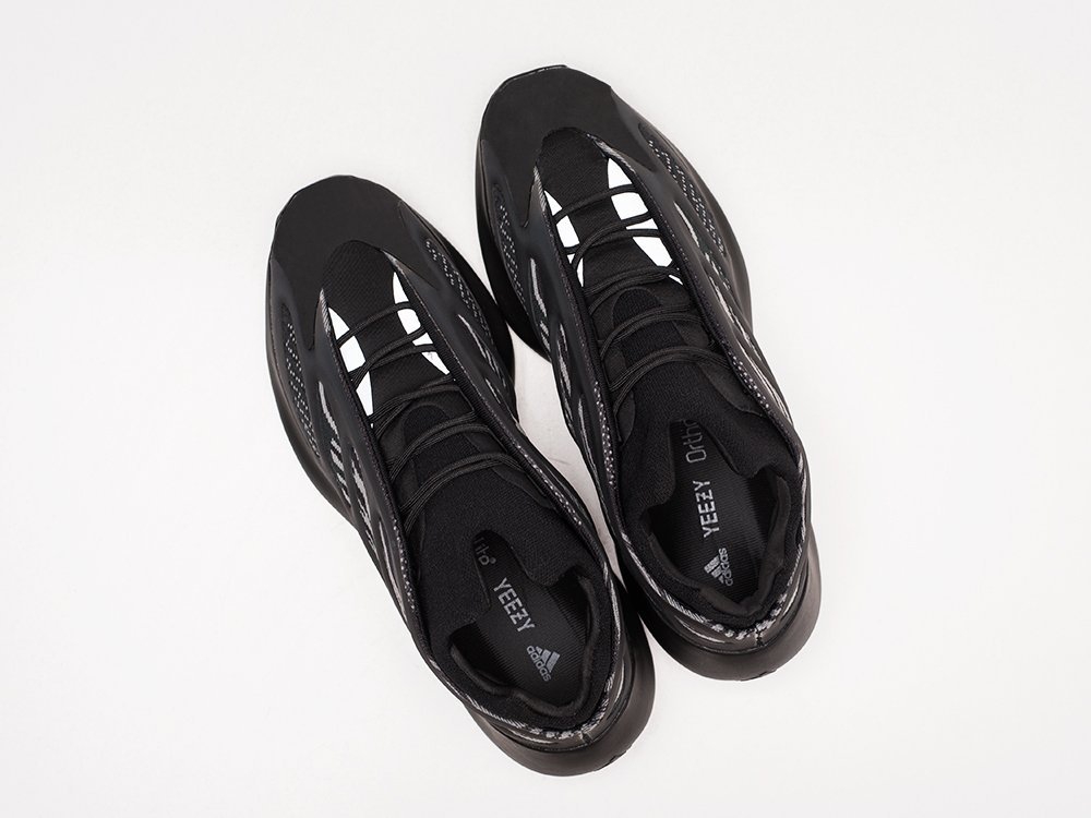 Adidas Yeezy Boost 700 v3 черные текстиль мужские (AR21314) - фото 3