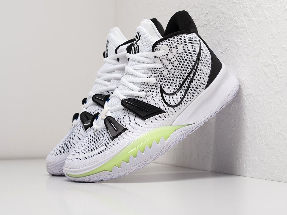 Nike Kyrie 7 белые текстиль мужские (AR21328) - фото 2 Nike Kyrie 7 белые текстиль мужские (AR21328) - фото 2