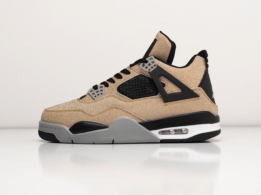 Nike Air Jordan 4 Retro коричневые кожа мужские (AR21432) - фото 1 Nike Air Jordan 4 Retro коричневые кожа мужские (AR21432) - фото 1