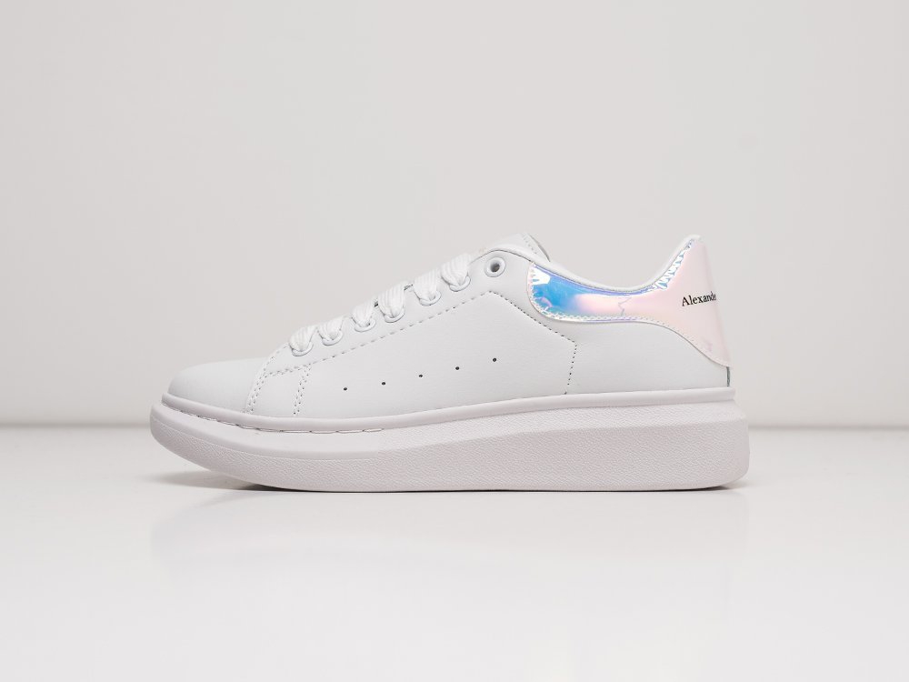 Alexander McQueen Lace-Up Sneaker белые кожа женские (AR21434) - фото 1 Alexander McQueen Lace-Up Sneaker белые кожа женские (AR21434) - фото 1