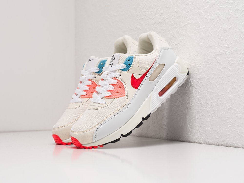 Женские кроссовки Nike Air Max 1 WMNS The Future is in the Air White / Infrared / Blue (36-40 размер) фото 2