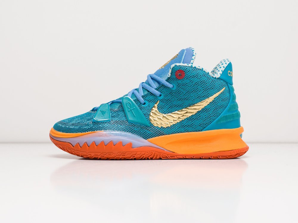 Nike Kyrie 7 Concepts Horus голубые текстиль мужские (AR21452) - фото 1 Nike Kyrie 7 Concepts Horus голубые текстиль мужские (AR21452) - фото 1