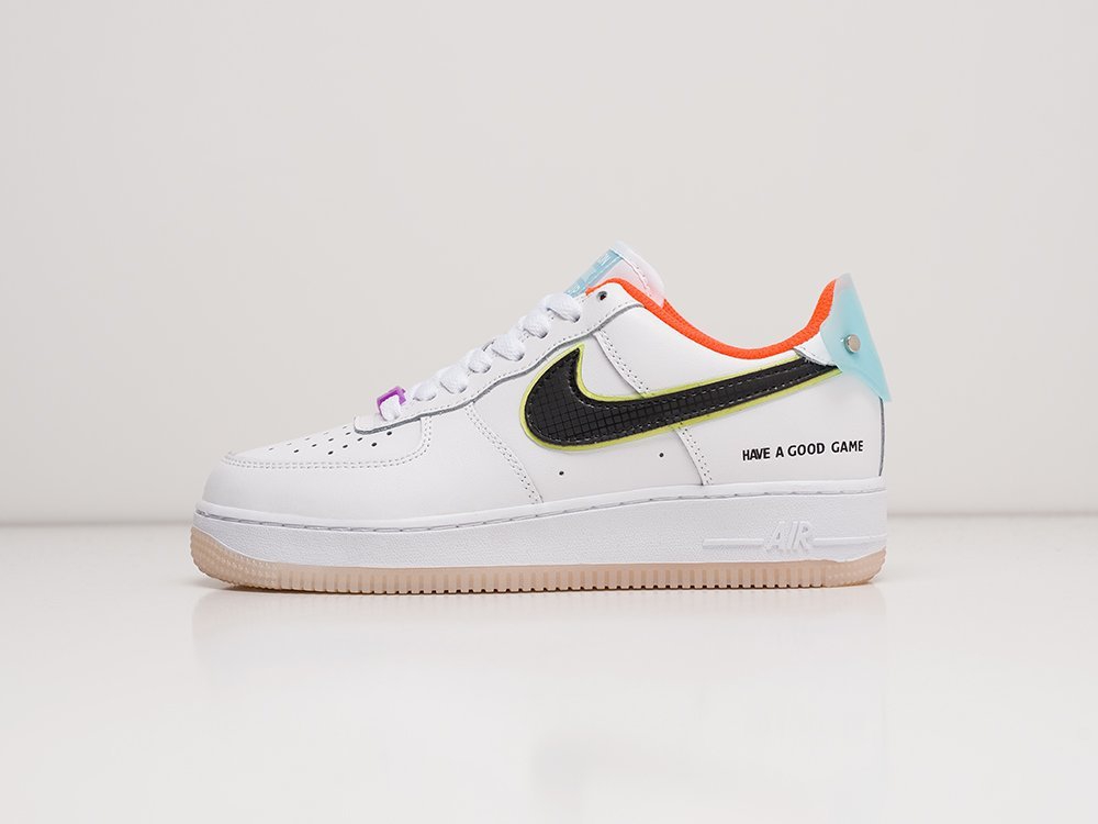 Nike Air Force 1 Low WMNS Have a Good Game белые кожа женские (AR21474) - фото 1