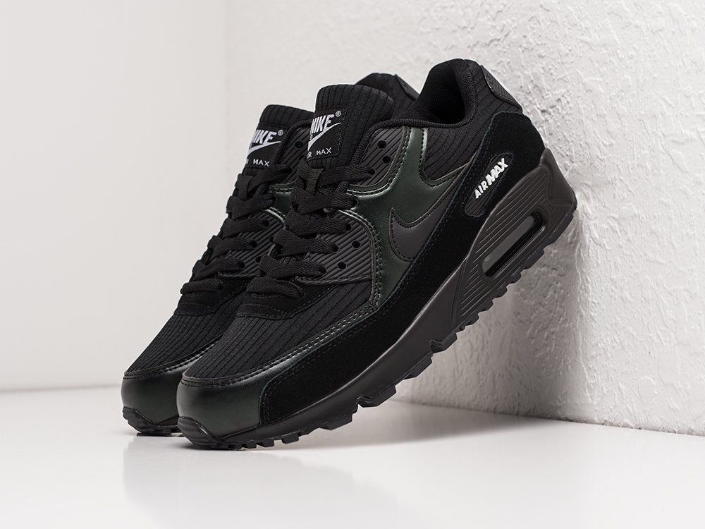 Мужские кроссовки Nike Air Max 90 Triple Black (40-45 размер) фото 2