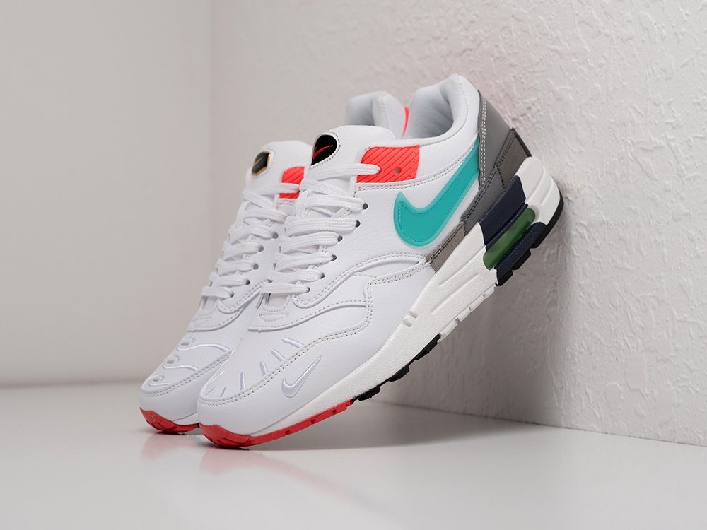 Nike Air Max 1 WMNS Evolution Of Icons White / Green / Grey - фото 2