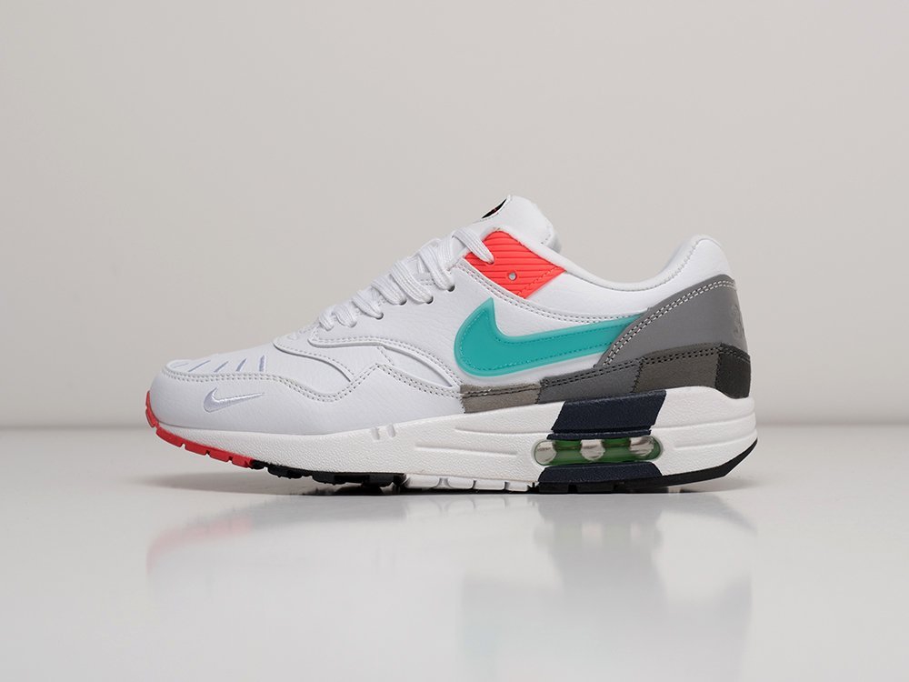 Nike Air Max 1 WMNS Evolution Of Icons White / Green / Grey - фото 1