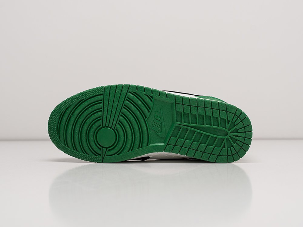 Nike Air Jordan 1 белые кожа мужские (AR21643) - фото 7 Nike Air Jordan 1 белые кожа мужские (AR21643) - фото 7