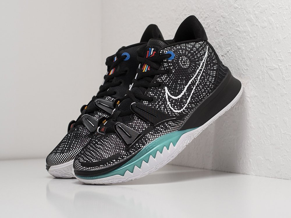 Nike Kyrie 7 черные текстиль мужские (AR21646) - фото 2 Nike Kyrie 7 черные текстиль мужские (AR21646) - фото 2