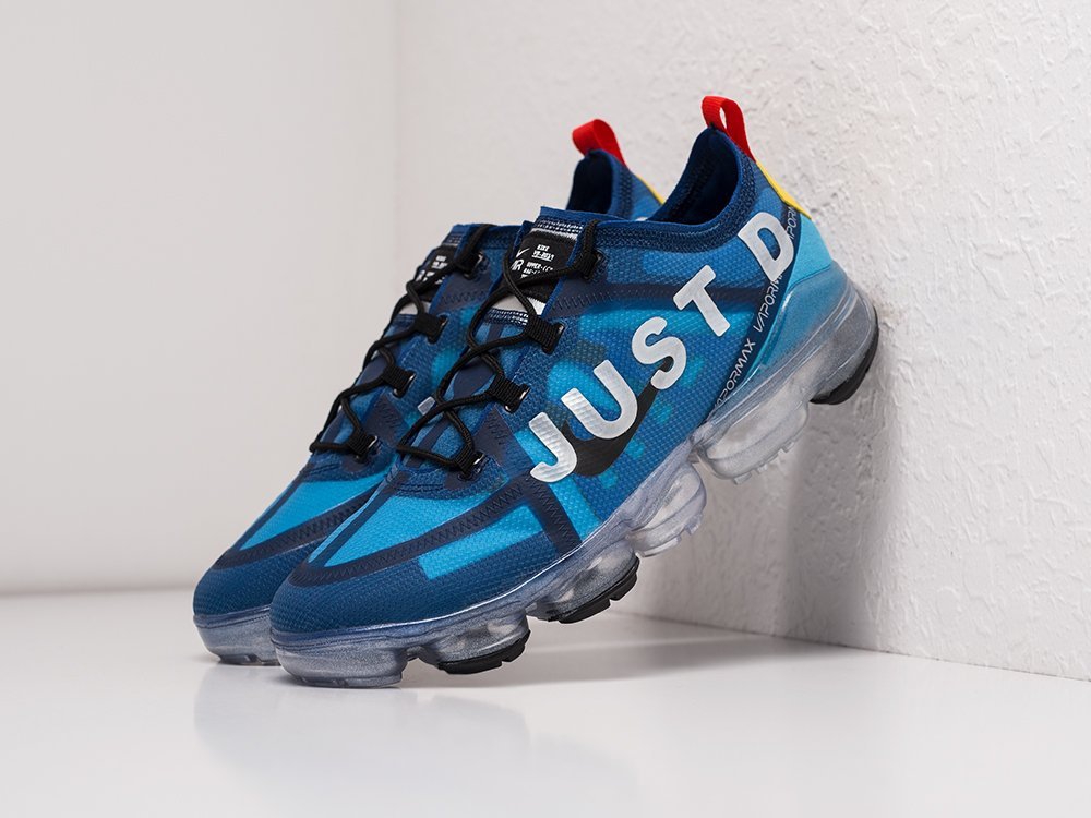 Nike Air VaporMax 2019 синие текстиль мужские (AR21676) - фото 2 Nike Air VaporMax 2019 синие текстиль мужские (AR21676) - фото 2