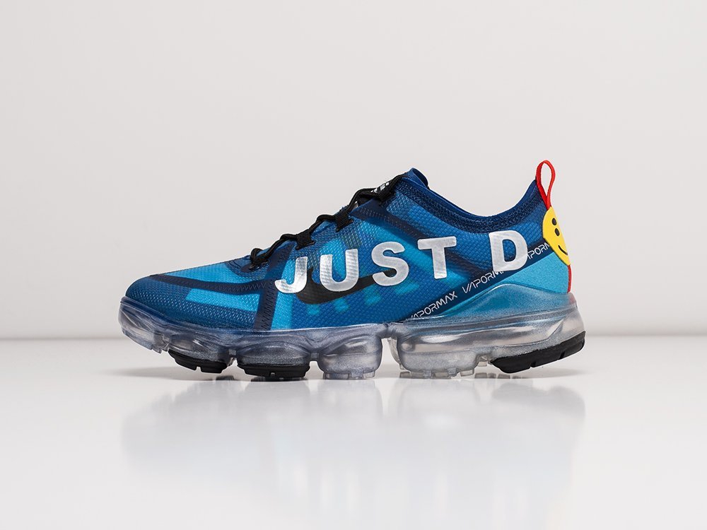 Nike Air VaporMax 2019 синие текстиль мужские (AR21676) - фото 1 Nike Air VaporMax 2019 синие текстиль мужские (AR21676) - фото 1