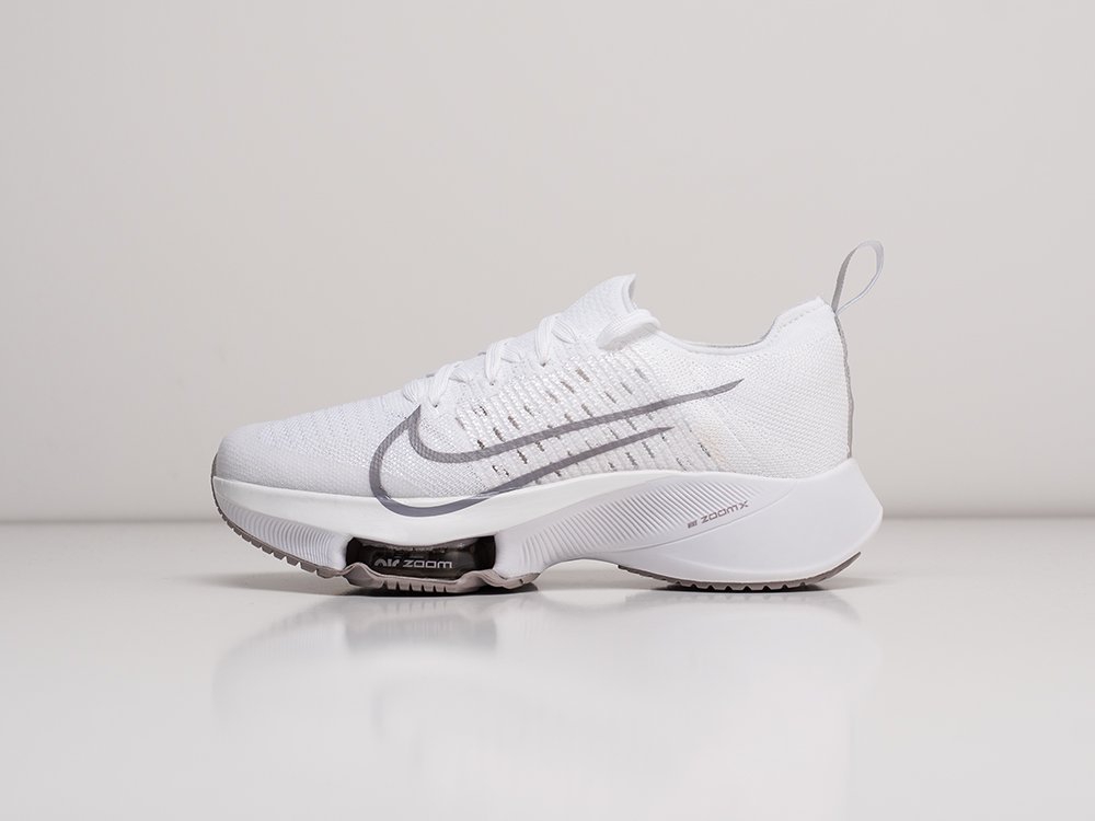 Nike Air Zoom Alphafly Next% белые текстиль женские (AR21701) - фото 1 Nike Air Zoom Alphafly Next% белые текстиль женские (AR21701) - фото 1