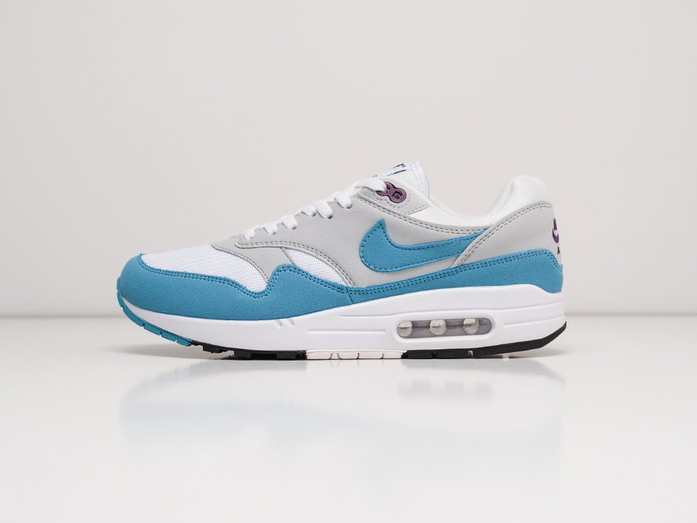 Nike Air Max 1 белые кожа мужские (AR21712) - фото 1 Nike Air Max 1 белые кожа мужские (AR21712) - фото 1