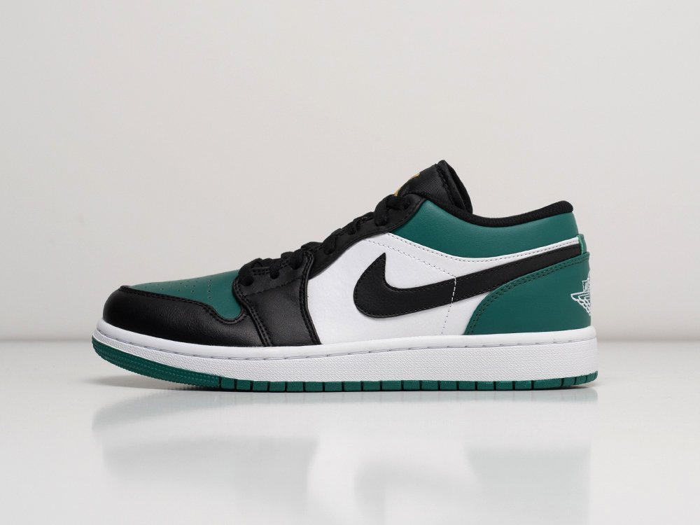 Nike Air Jordan 1 Low черные кожа мужские (AR21727) - фото 1 Nike Air Jordan 1 Low черные кожа мужские (AR21727) - фото 1