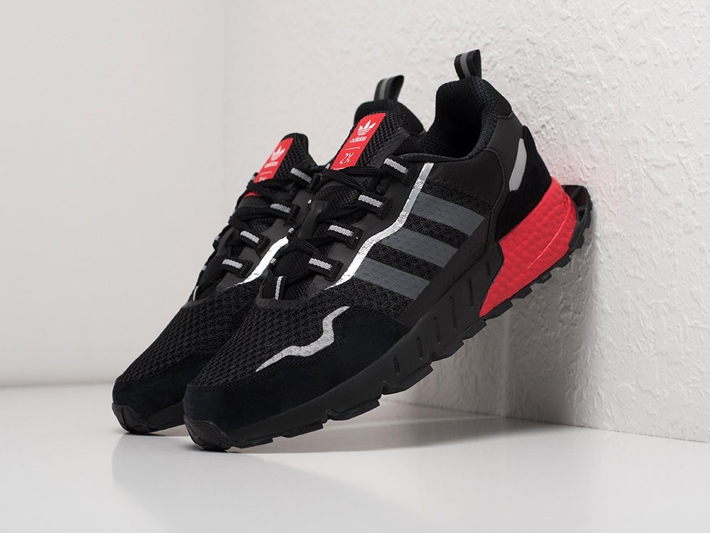 Adidas ZX 1K Boost черные текстиль мужские (AR21737) - фото 2 Adidas ZX 1K Boost черные текстиль мужские (AR21737) - фото 2
