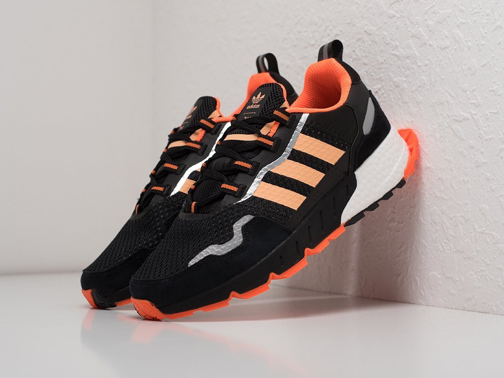 Adidas ZX 1K Boost черные текстиль мужские (AR21738) - фото 2 Adidas ZX 1K Boost черные текстиль мужские (AR21738) - фото 2