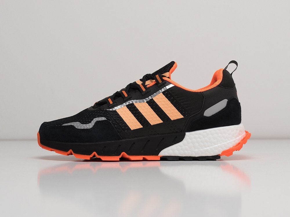 Adidas ZX 1K Boost черные текстиль мужские (AR21738) - фото 1 Adidas ZX 1K Boost черные текстиль мужские (AR21738) - фото 1