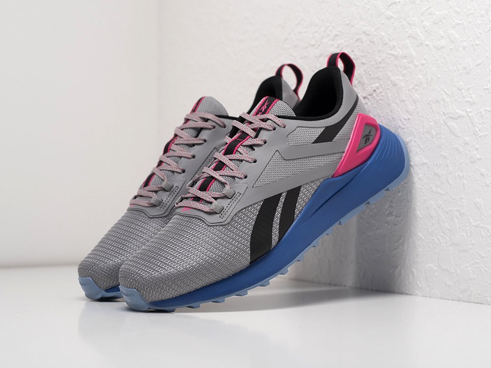 Мужские кроссовки Reebok Nanoflex TR Grey / Blue / Black / Pink (40-45 размер) фото 2