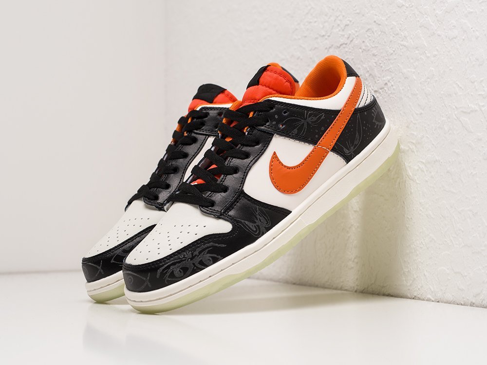 Nike SB Dunk Low PRM Halloween белые замша мужские (AR21861) - фото 2 Nike SB Dunk Low PRM Halloween белые замша мужские (AR21861) - фото 2