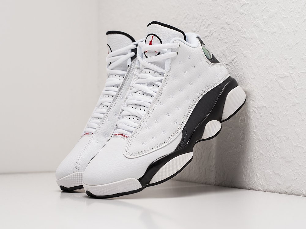 Nike Air Jordan 13 Retro Love and Respect белые кожа мужские (AR21870) - фото 2 Nike Air Jordan 13 Retro Love and Respect белые кожа мужские (AR21870) - фото 2