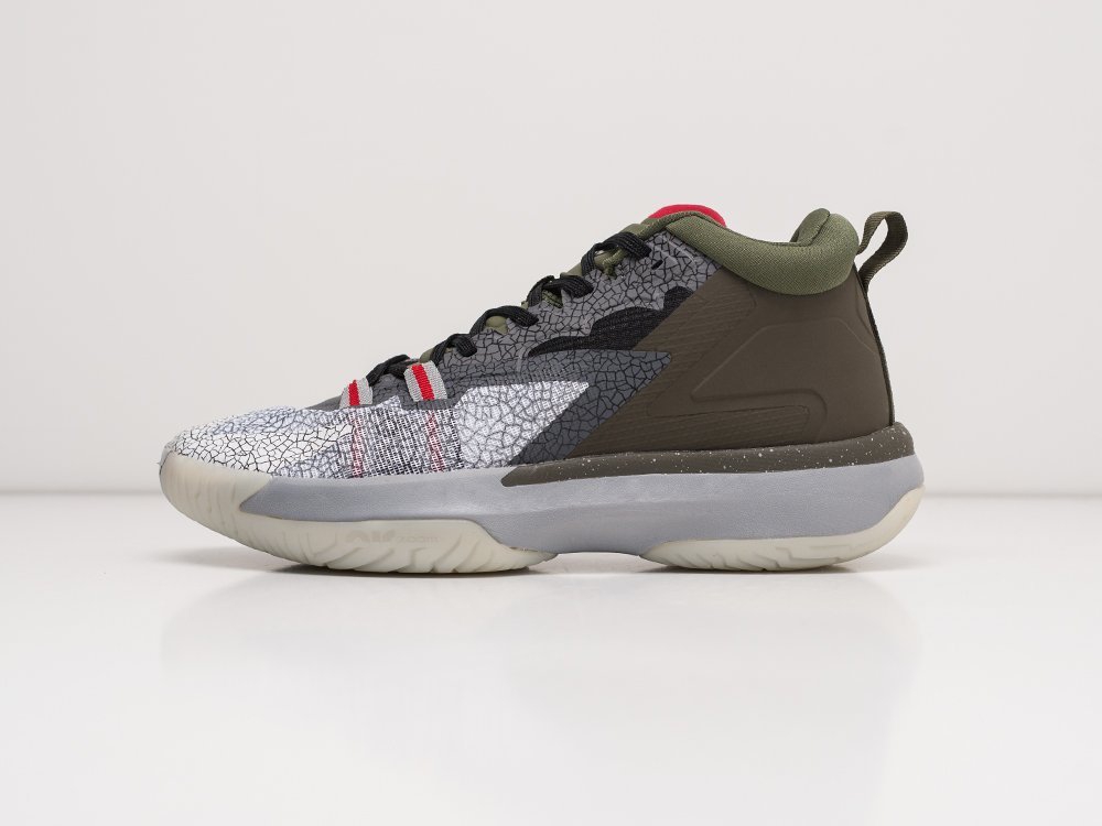 Nike Jordan Zion 1 серые текстиль мужские (AR21874) - фото 1